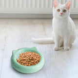 Maxbell Dog Bowl Water Bowl Porcelain Pet Bowl for Puppy Pet Supplies Food and Water Green