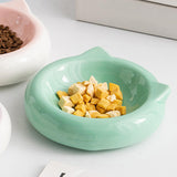 Maxbell Dog Bowl Water Bowl Porcelain Pet Bowl for Puppy Pet Supplies Food and Water Green