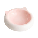 Maxbell Dog Bowl Water Bowl Porcelain Pet Bowl for Puppy Pet Supplies Food and Water Pink