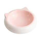 Maxbell Dog Bowl Water Bowl Porcelain Pet Bowl for Puppy Pet Supplies Food and Water Pink