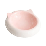 Maxbell Dog Bowl Water Bowl Porcelain Pet Bowl for Puppy Pet Supplies Food and Water Pink
