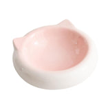 Maxbell Dog Bowl Water Bowl Porcelain Pet Bowl for Puppy Pet Supplies Food and Water Pink