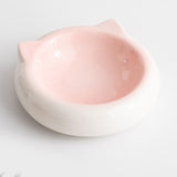 Maxbell Dog Bowl Water Bowl Porcelain Pet Bowl for Puppy Pet Supplies Food and Water Pink
