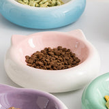 Maxbell Dog Bowl Water Bowl Porcelain Pet Bowl for Puppy Pet Supplies Food and Water Pink