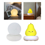 Maxbell Bedside Lamp for Baby Portable Cartoon Table Lamp for Study Yoga Living Room Moon