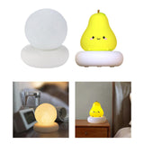 Maxbell Bedside Lamp for Baby Portable Cartoon Table Lamp for Study Yoga Living Room Moon