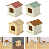 Maxbell Pet Urn Cat or Dog Memorial Box House Shaped Remembrance Gift Pet Memorial Urn pink rooftop