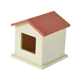 Maxbell Pet Urn Cat or Dog Memorial Box House Shaped Remembrance Gift Pet Memorial Urn pink rooftop