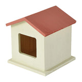 Maxbell Pet Urn Cat or Dog Memorial Box House Shaped Remembrance Gift Pet Memorial Urn pink rooftop