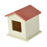 Maxbell Pet Urn Cat or Dog Memorial Box House Shaped Remembrance Gift Pet Memorial Urn pink rooftop