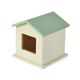 Maxbell Pet Urn Cat or Dog Memorial Box House Shaped Remembrance Gift Pet Memorial Urn green roof