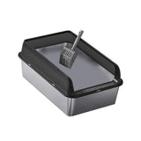Maxbell Cat Litter Easy to Clean Anti for Small and Large Cats Cat Toilet Black and L