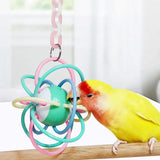 Maxbell Bird Parrot Ball Toy Exercise Parrot Foot Toy for Cockatiel Conures Finches