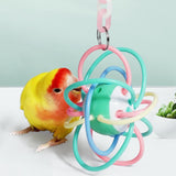 Maxbell Bird Parrot Ball Toy Exercise Parrot Foot Toy for Cockatiel Conures Finches