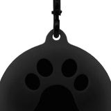 Maxbell Dog Toy Ball Holder with Hook Tennis Ball Holder for Backyard Outdoor Garden Black