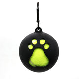 Maxbell Dog Toy Ball Holder with Hook Tennis Ball Holder for Backyard Outdoor Garden Black