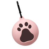 Maxbell Dog Toy Ball Holder with Hook Tennis Ball Holder for Backyard Outdoor Garden Pink