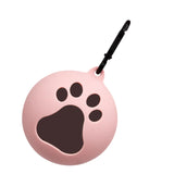 Maxbell Dog Toy Ball Holder with Hook Tennis Ball Holder for Backyard Outdoor Garden Pink