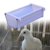 Maxbell Pigeon Feeder Less Waste Portable Hanging Chicken Feeder for Horse Pig