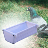 Maxbell Pigeon Feeder Less Waste Portable Hanging Chicken Feeder for Horse Pig