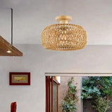 Maxbell Woven Lamp Shade E26 Home Decor Light Cover for Kitchen Bedroom Hotel