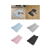 Maxbell Waterproof Silicone Pet Food Mat Bowl Drinking Mat for Dog and Cat 40cmx31cm Blue