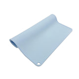 Maxbell Waterproof Silicone Pet Food Mat Bowl Drinking Mat for Dog and Cat 40cmx31cm Blue