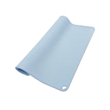Maxbell Waterproof Silicone Pet Food Mat Bowl Drinking Mat for Dog and Cat 40cmx31cm Blue