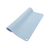 Maxbell Waterproof Silicone Pet Food Mat Bowl Drinking Mat for Dog and Cat 40cmx31cm Blue