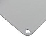 Maxbell Waterproof Silicone Pet Food Mat Bowl Drinking Mat for Dog and Cat 40cmx31cm Light Gray