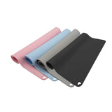 Maxbell Waterproof Silicone Pet Food Mat Bowl Drinking Mat for Dog and Cat 40cmx31cm Pink