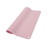 Maxbell Waterproof Silicone Pet Food Mat Bowl Drinking Mat for Dog and Cat 40cmx31cm Pink