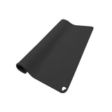 Maxbell Waterproof Silicone Pet Food Mat Bowl Drinking Mat for Dog and Cat 40cmx31cm Black