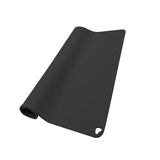 Maxbell Waterproof Silicone Pet Food Mat Bowl Drinking Mat for Dog and Cat 40cmx31cm Black