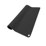 Maxbell Waterproof Silicone Pet Food Mat Bowl Drinking Mat for Dog and Cat 40cmx31cm Black