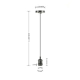 Maxbell E26 Pendant Lamp Holder DIY Hanging Lamp Accessories for Corridor Restaurant