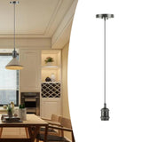 Maxbell E26 Pendant Lamp Holder DIY Hanging Lamp Accessories for Corridor Restaurant