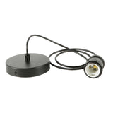 Maxbell E27 Hanging Lamp Holder DIY Lampshade Base for Living Room Bar Hotel Kitchen
