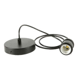 Maxbell E27 Hanging Lamp Holder DIY Lampshade Base for Living Room Bar Hotel Kitchen