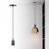 Maxbell E27 Hanging Lamp Holder DIY Lampshade Base for Living Room Bar Hotel Kitchen