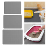 Maxbell Cat Litter Mat Cat Litter Pad Kitty Mat Less Waste Easy Clean S
