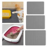 Maxbell Cat Litter Mat Cat Litter Pad Kitty Mat Less Waste Easy Clean S