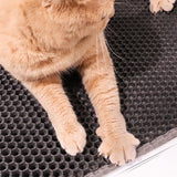 Maxbell Cat Litter Mat Cat Litter Pad Kitty Mat Less Waste Easy Clean S