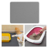 Maxbell Cat Litter Mat Cat Litter Pad Kitty Mat Less Waste Easy Clean M