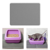 Maxbell Cat Litter Mat Cat Litter Pad Kitty Mat Less Waste Easy Clean L