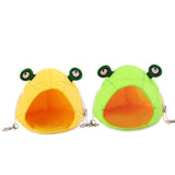 Maxbell Hamster Hammock Bed Hamster Hut Sleeping Nest for Squirrel Small Animal Play Green Pineapple