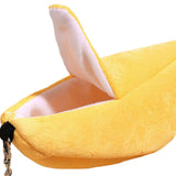 Maxbell Hamster Hammock Bed Hamster Hut Sleeping Nest for Squirrel Small Animal Play Banana