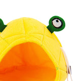 Maxbell Hamster Hammock Bed Hamster Hut Sleeping Nest for Squirrel Small Animal Play Yellow Frog