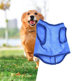 Maxbell Dog Cooling Vest Comfort Ice Pet Vest Dog Clothes for Outdoor Walking Hiking L