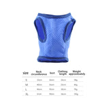 Maxbell Dog Cooling Vest Comfort Ice Pet Vest Dog Clothes for Outdoor Walking Hiking L